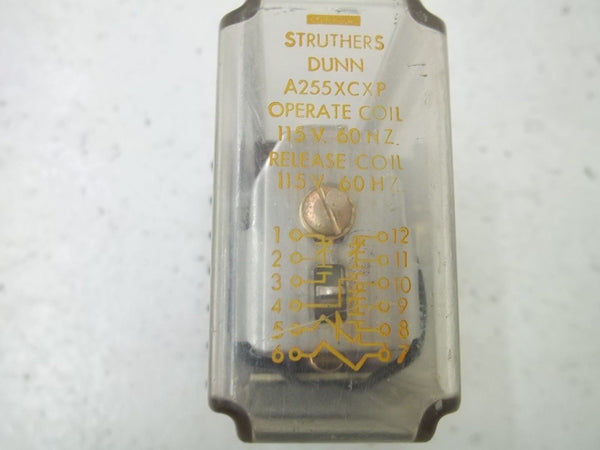 STRUTHERS-DUNN A255XCXP RELAY 115V UNMP