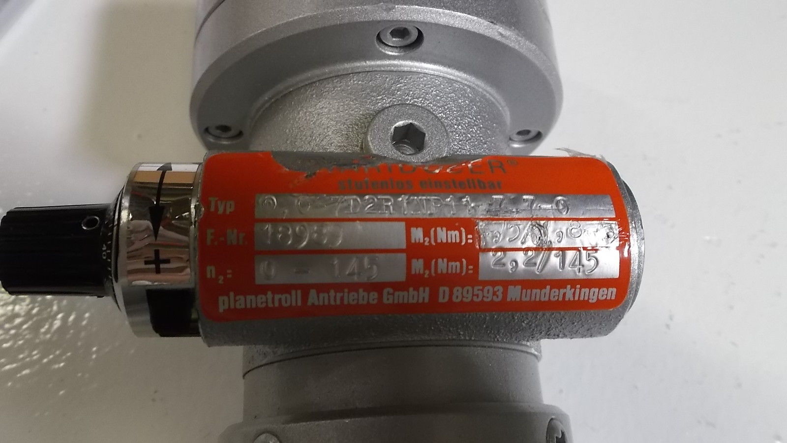 STUFENLOS EINSTELLBAR 0.067D2R1NP11-7 7-0 UNMP