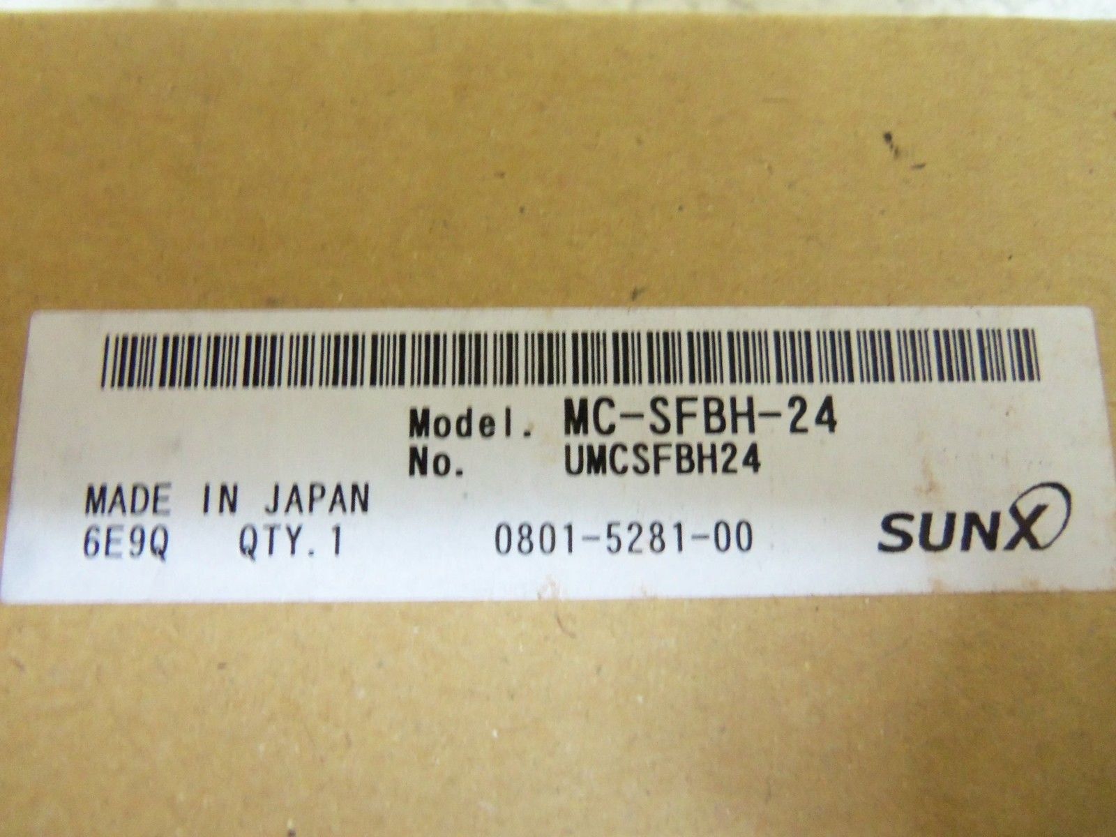 SUNX MC-SFBH-24 PROTECTION BAR NSMP
