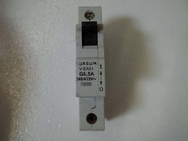 SURSUM V-EA51-G0,5A CIRCUIT BREAKER 0.5A 240/415V  UNMP