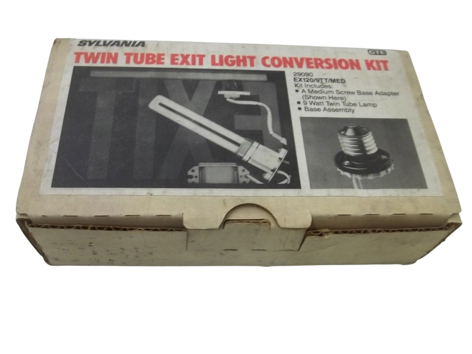 SYLVANIA 29090 TWIN TUBE  EXIT LIGHT CONVERSION KIT EX120/9TT/MED NSMP
