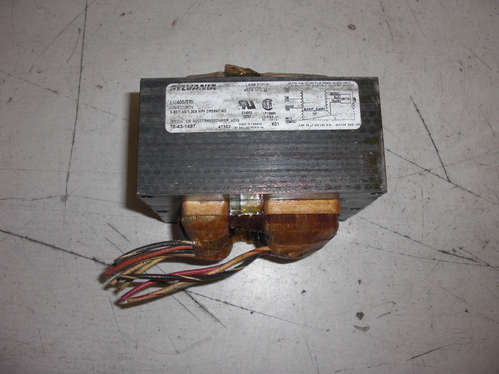 SYLVANIA LU400/ TRI UNMP