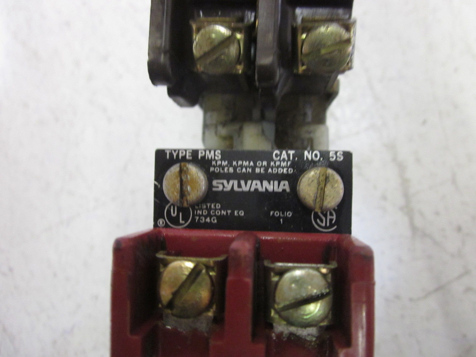 SYLVANIA PMS RELAY 120V COIL UNMP