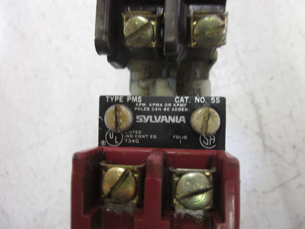 SYLVANIA PMS RELAY 120V COIL UNMP