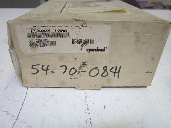 SYMBOL LS4004-I000 HAND HELD LASER BARCODE SCANNER * NEW IN BOX *