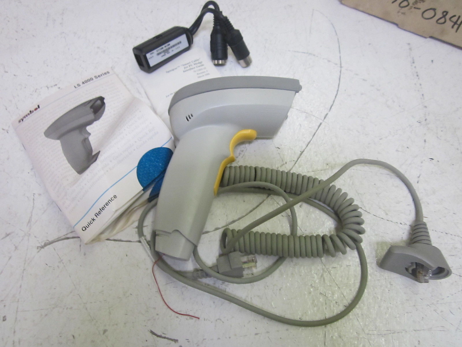 SYMBOL LS4004-I000 HAND HELD LASER BARCODE SCANNER  NSMP