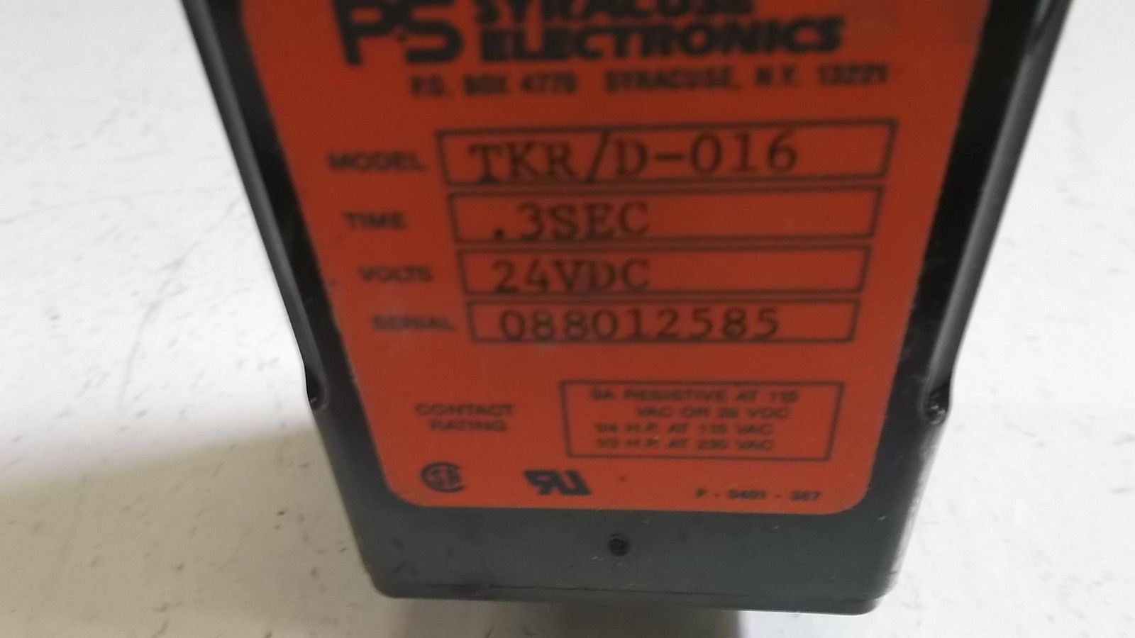 SYRACUSE ELECTRONICS TKR/D-016 UNMP