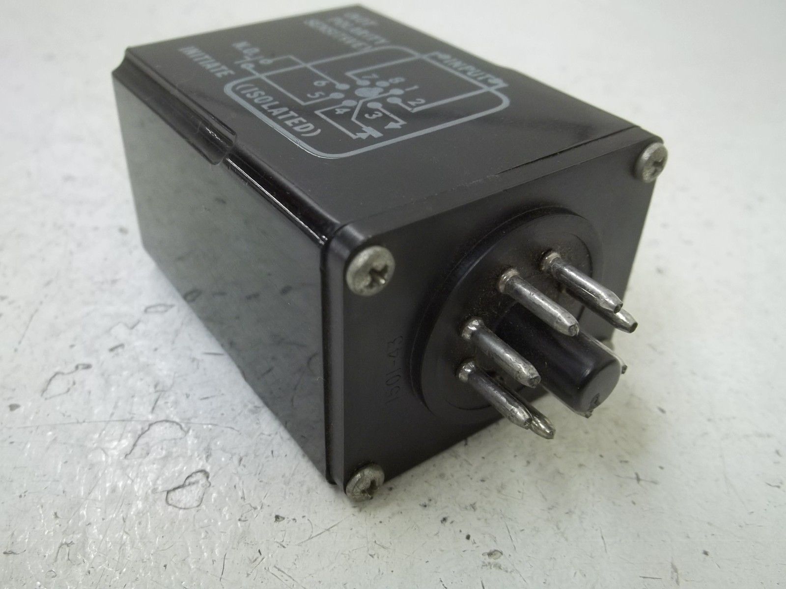 SYRACUSE ELECTRONICS TSR-00300 TIME DELAY RELAY 115VAC 1SEC.UNMP