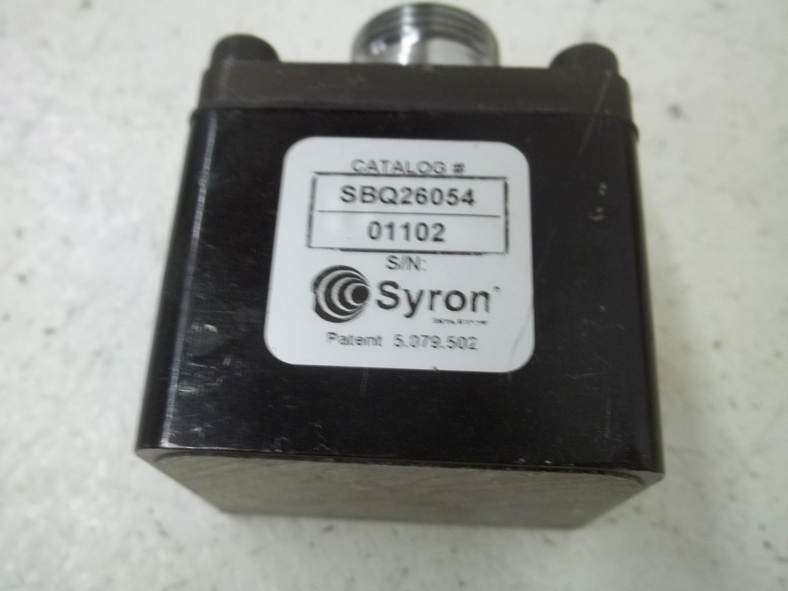 SYRON SBQ26054 BAR SENSOR STEEL FACE UNMP