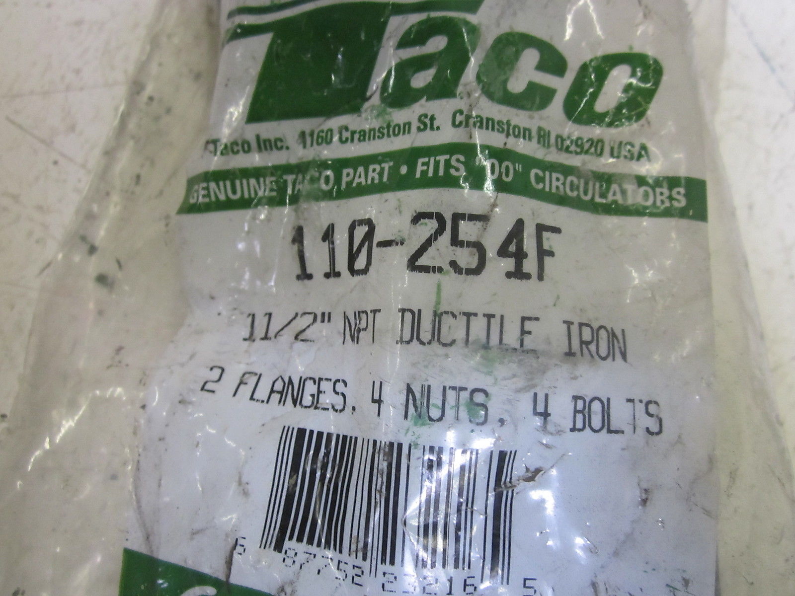 TACO 110-254F DUCTILE IRON 1 1/2" NSMP