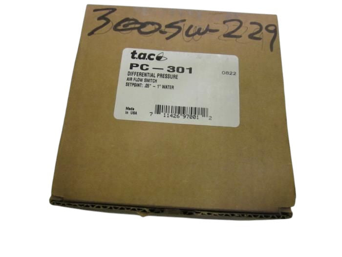T.A.C PC-301 DIFFERENTAL PRESSURE NSMP
