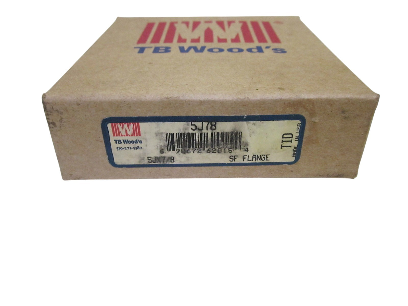 TB WOODS 5J78 SF FLANGE COUPLING SEALED