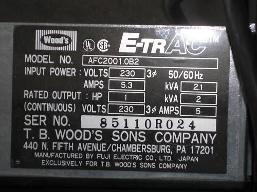 TB WOODS AFC2001.0B2 UNMP