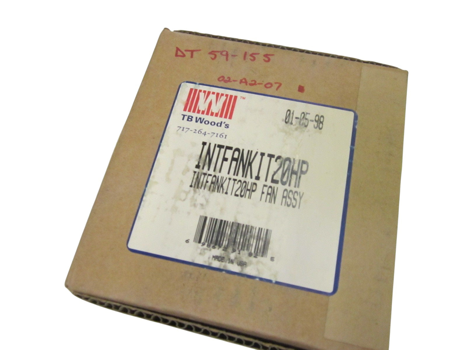 TB WOODS INTFANKIT20HP FAN ASSY NSMP