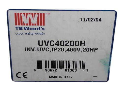 TBWOODS VECTOR CONTROL UVC40200H UNMP