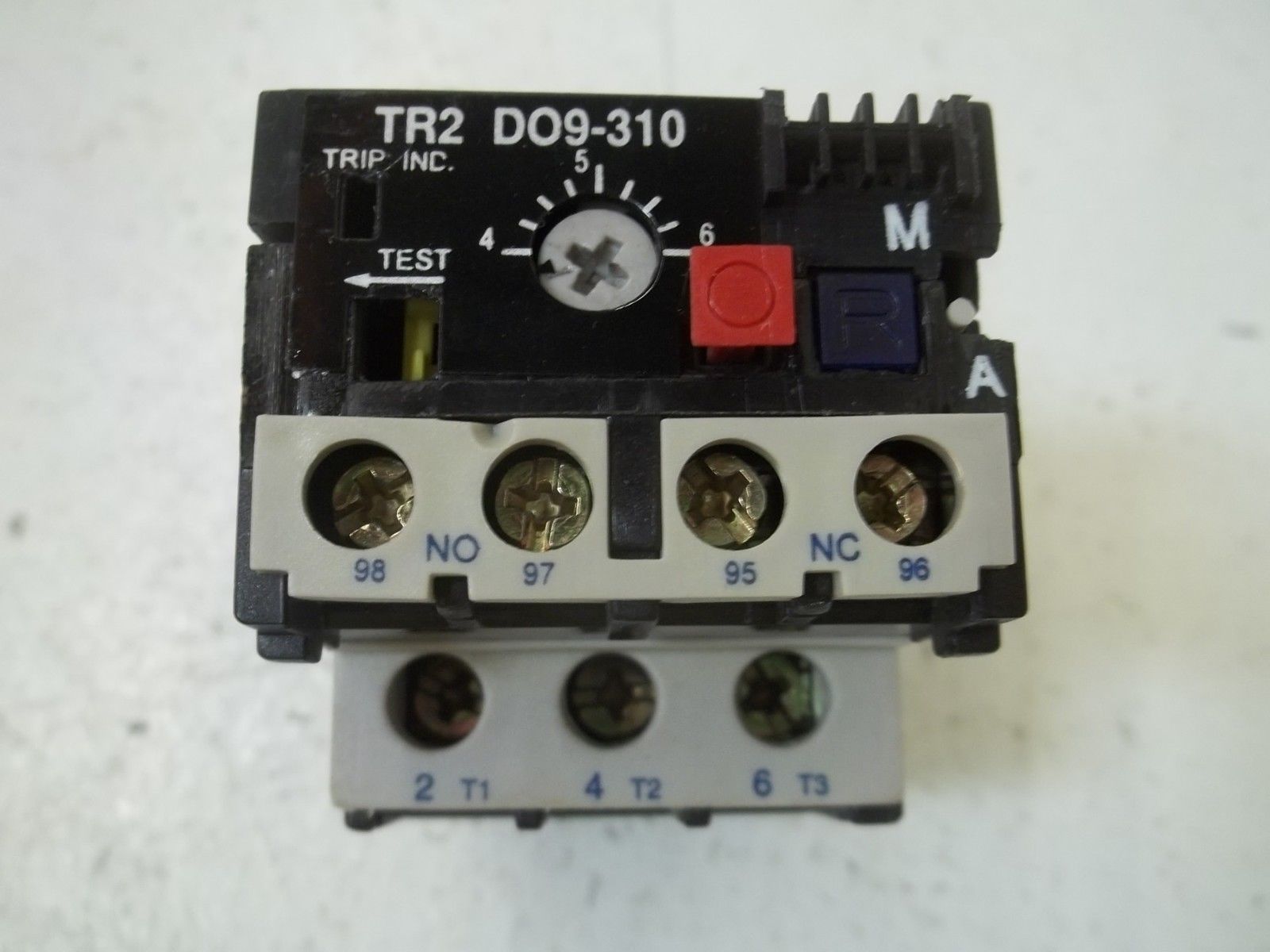 TC TR2DO9310 THERMAL OVER LOAD RELAY UNMP