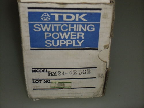 TDK SWITCHING POWER SUPPLY RM24-4R5GB *NEW IN BOX*