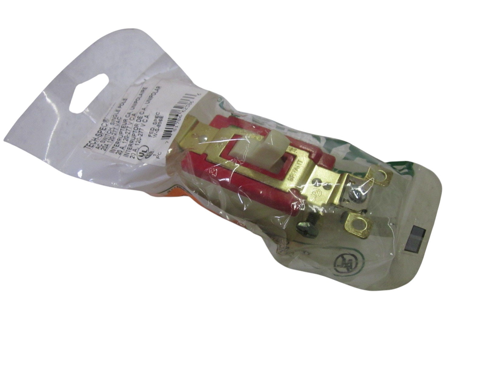 TECH-SPEC 4901-I AC SWITCH SINGLE POLE 277V NSMP