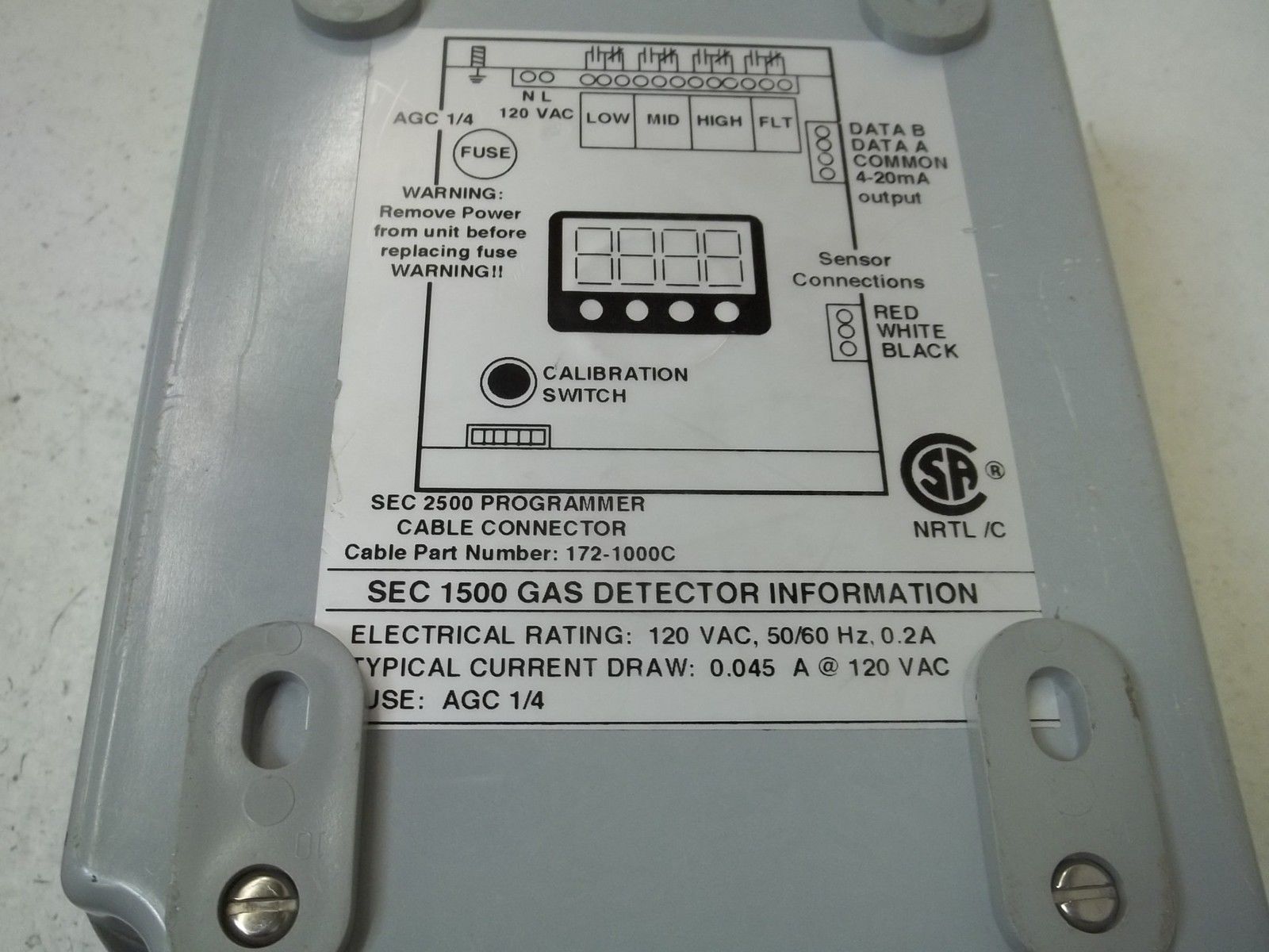 TECHNILAB SEC 1500 UNMP