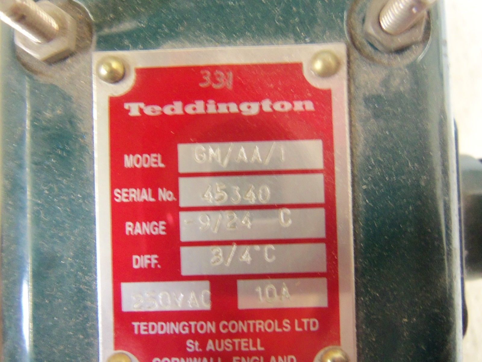 TEDDINGTON GM/AA/1 *USED*