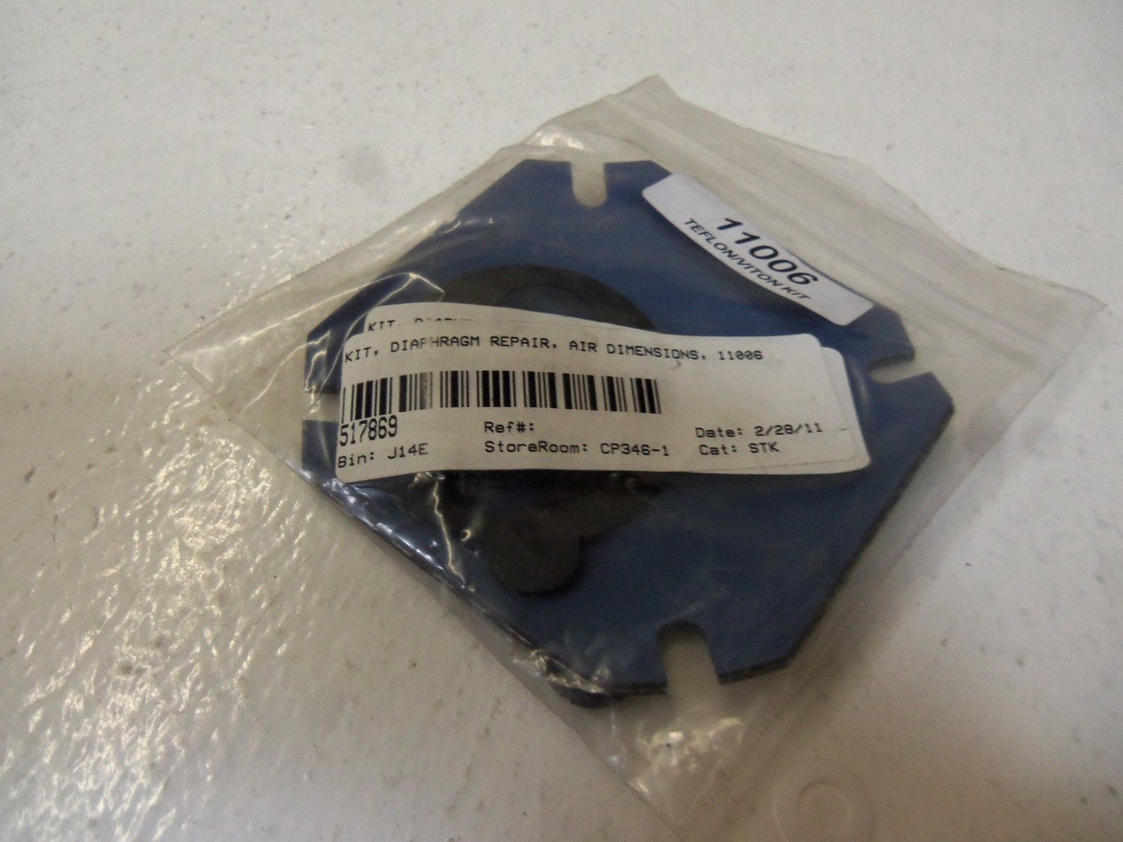 TEFLON/VITON KIT 1106 NSMP