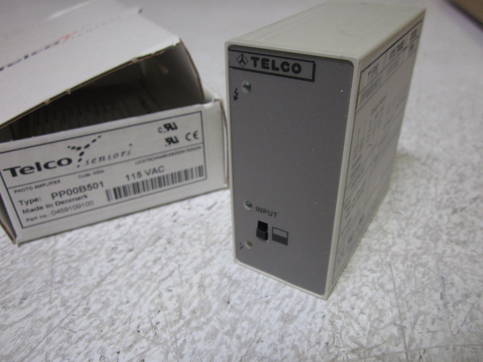 TELCO PP0UB501 115VAC RELAY NSMP