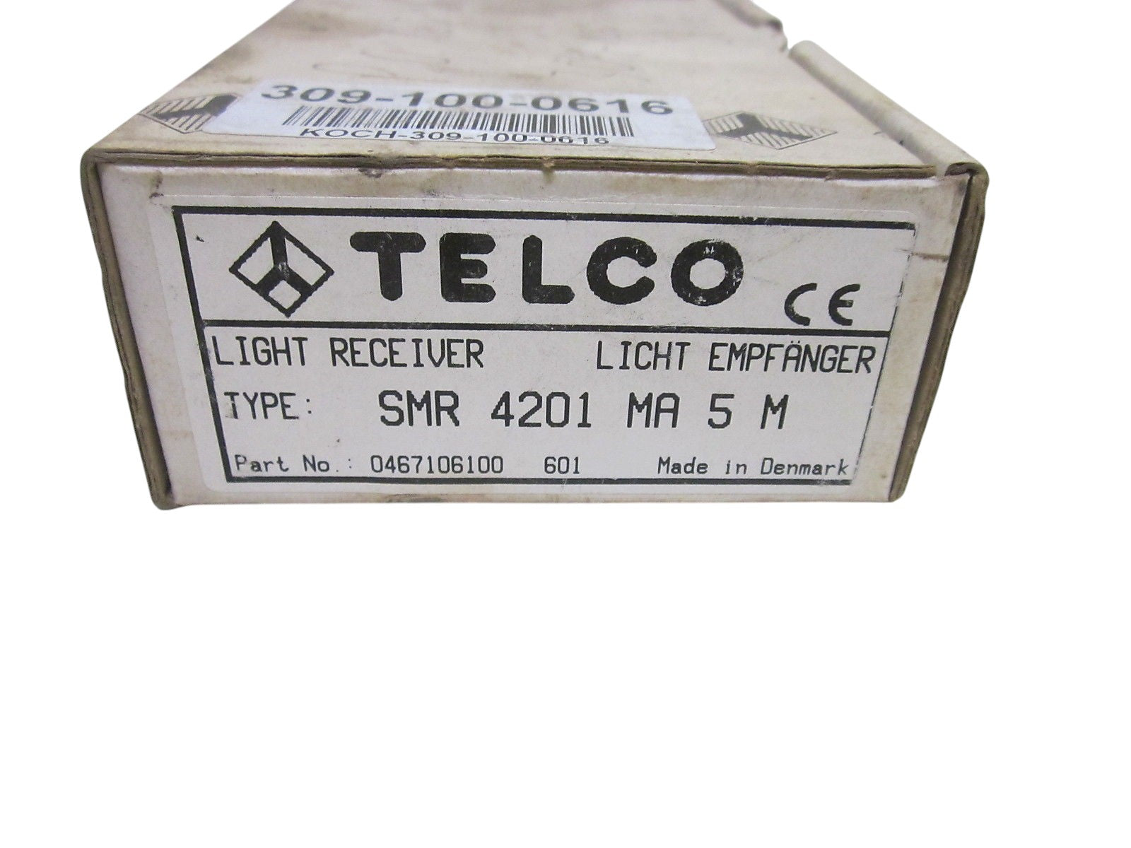 TELCO SMR4201MA5M LIGHT RECEIVER 10-30VDC UNMP