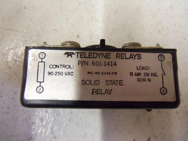 TELEDYNE SOLID STATE RELAY 601-1414 UNMP