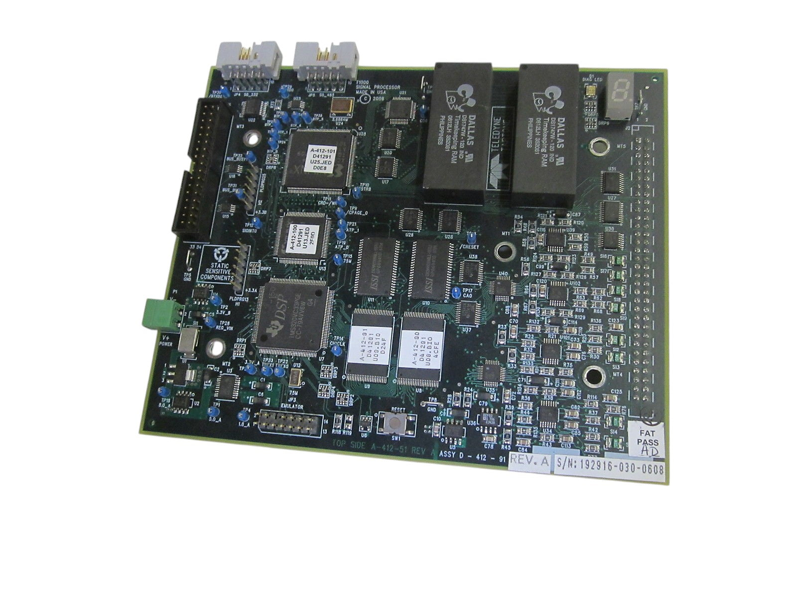 TELEDYNE TARIONE D-412-91 REV.A BOARD UNMP
