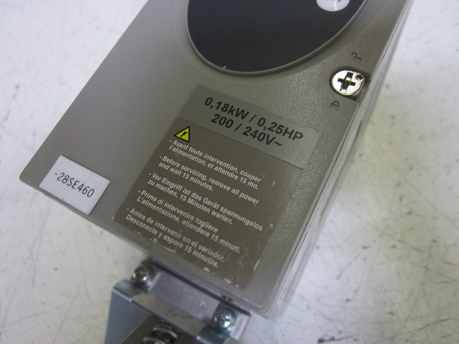 TELEMECANIQUE ATV31H018M2 SPEED DRIVE UNMP