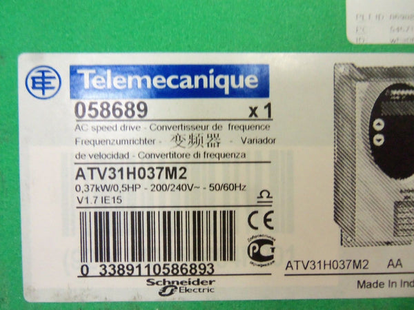 TELEMECANIQUE ATV31H037M2 SPEED DRIVE NSMP