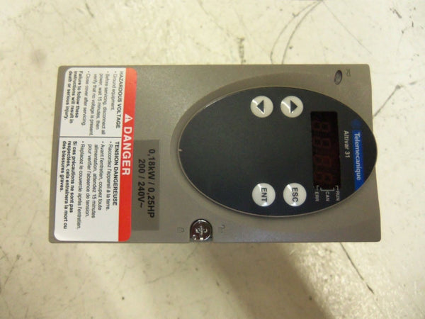 TELEMECANIQUE ATV31H018M2 SPEED DRIVE NSMP