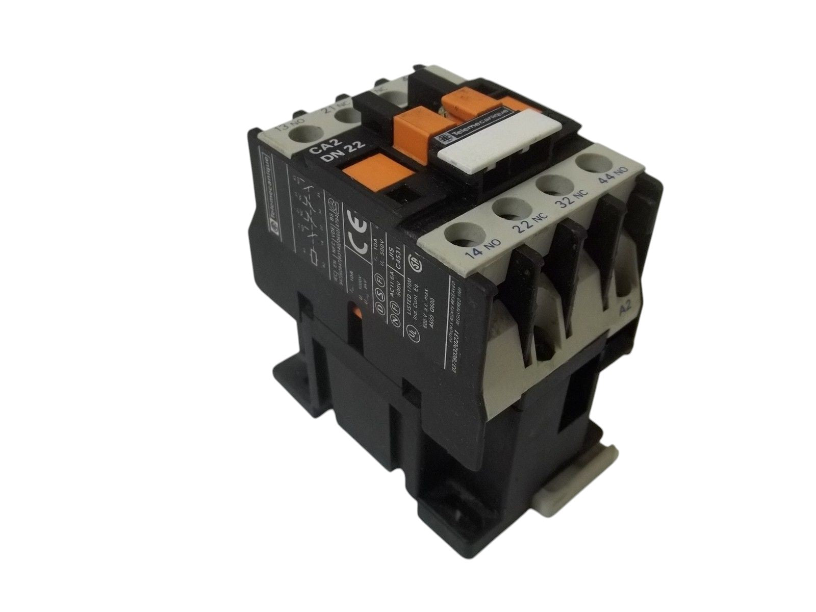 TELEMECANIQUE CA2DN22 CONTROL RELAY 110V UNMP