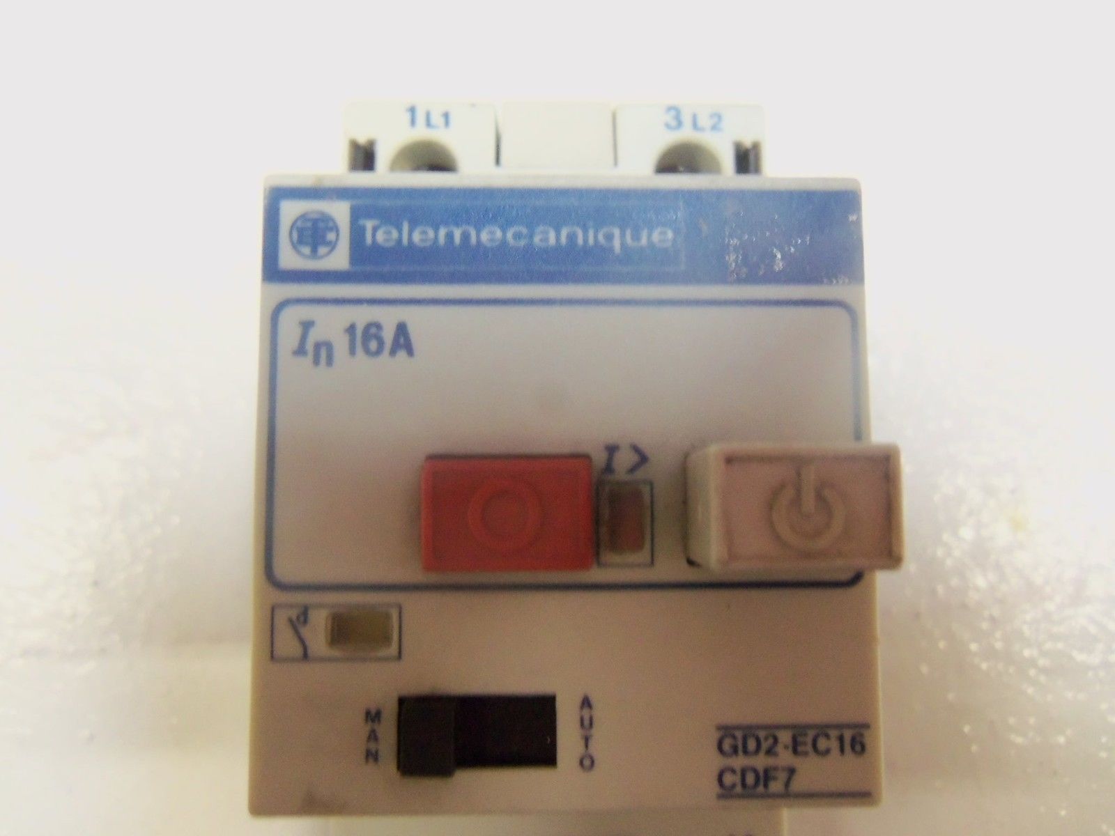 TELEMECANIQUE GD2-EC16 MANUAL STARTER UNMP