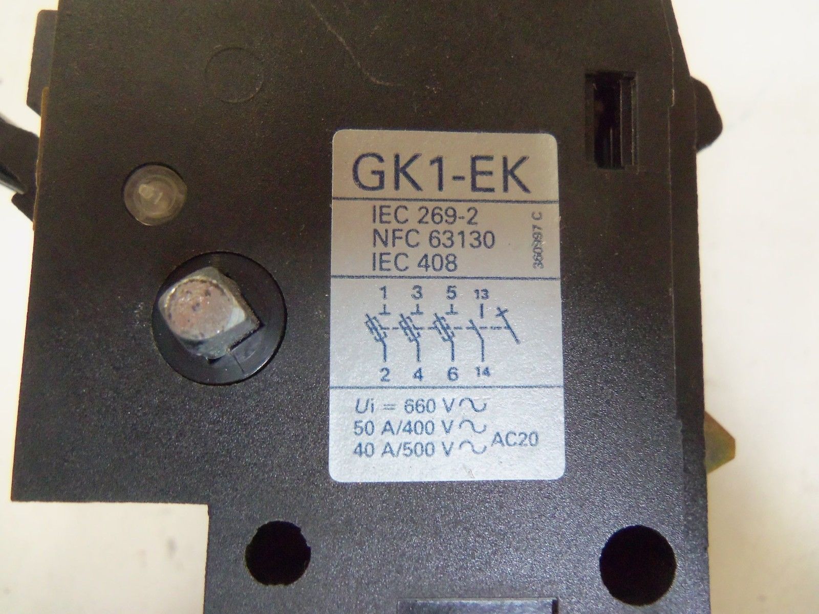 TELEMECANIQUE GK1-EK SWITCH *NEW NO BOX*