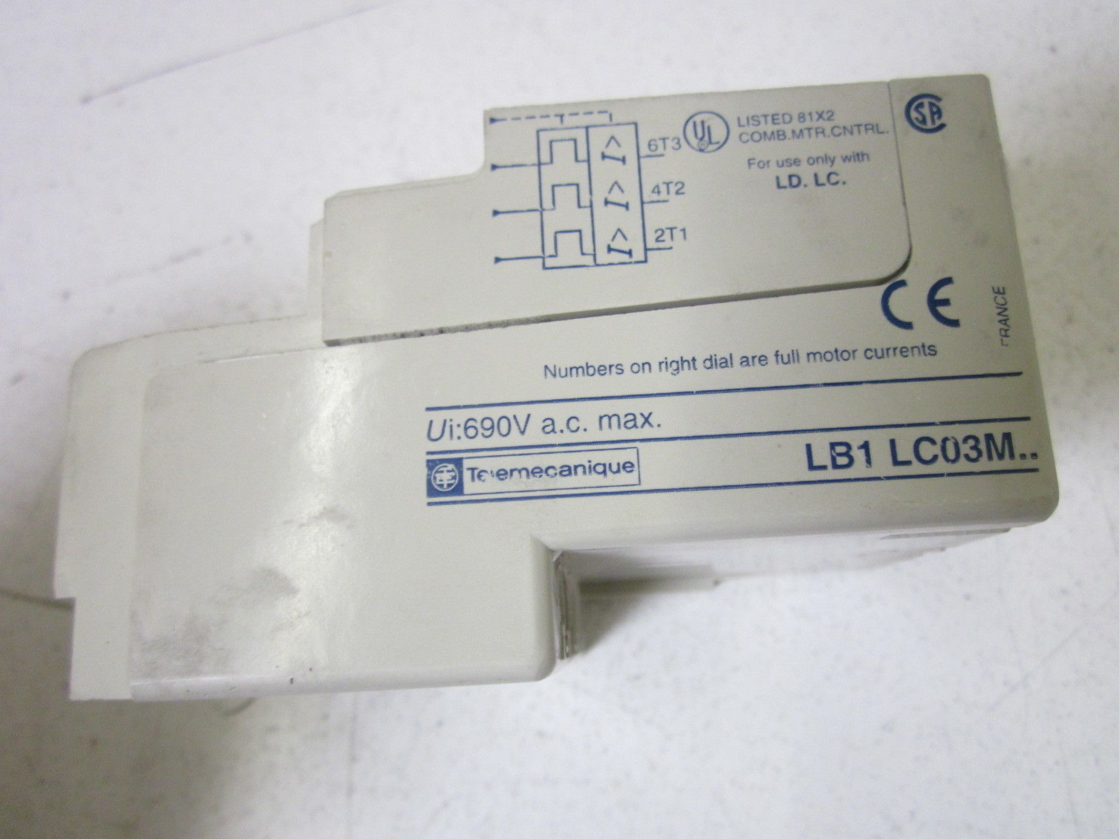 TELEMECANIQUE LB1 LC03M UNMP