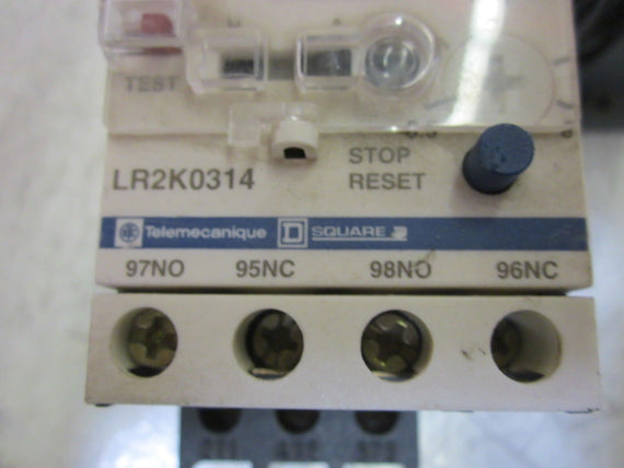TELEMECANIQUE LP2K09 01BD CONTACTOR/ LRZK0314  RELAY / LA1KN22 RELAY *USED*