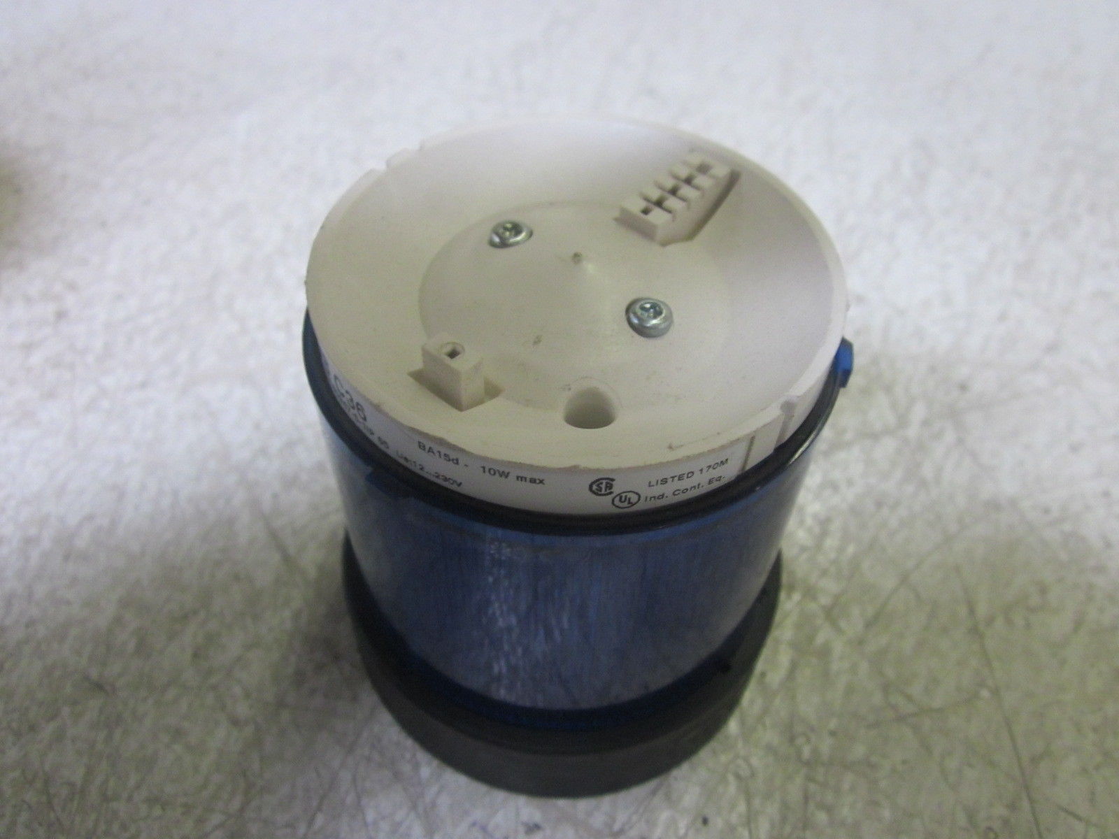 TELEMECANIQUE XVBC36 STACK LIGHT 10W  BLUE UNMP