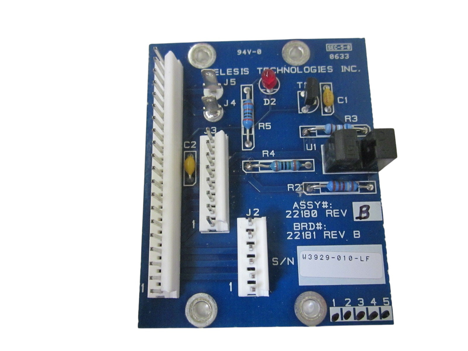 TELESIS TECHNOLOGIES INC. W3929-010-LF UNMP