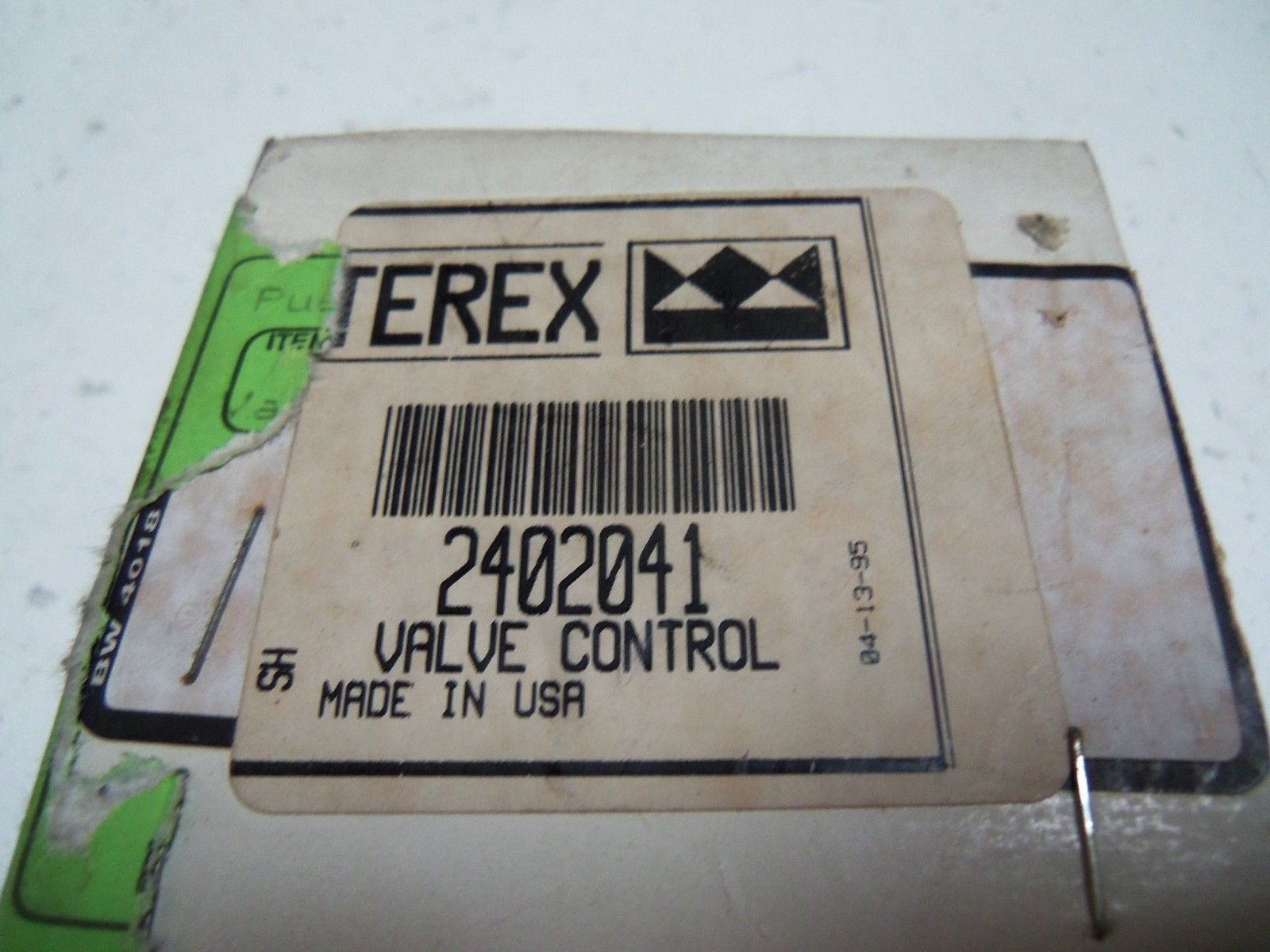 TEREX 2402041 VALVE CONTROL NSMP