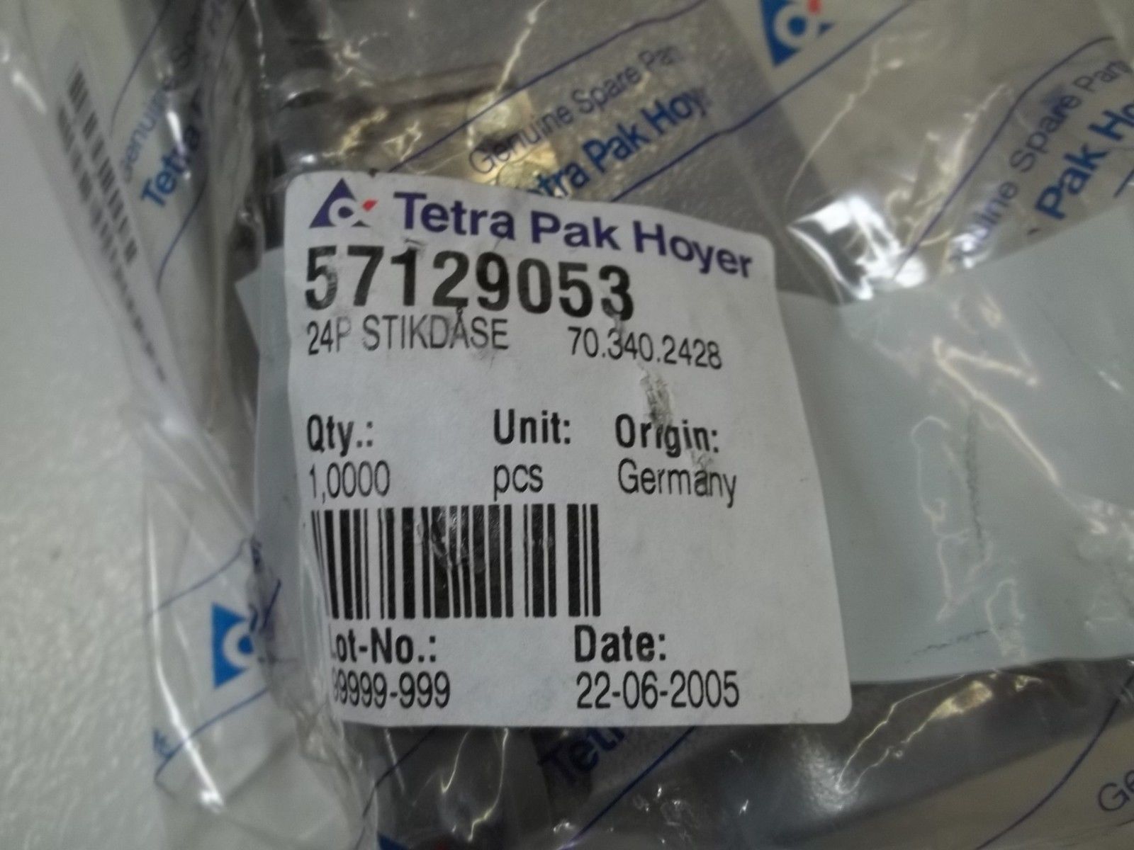 INDUSTRIAL MRO HOYER 57129053 *NEW IN A BAG*