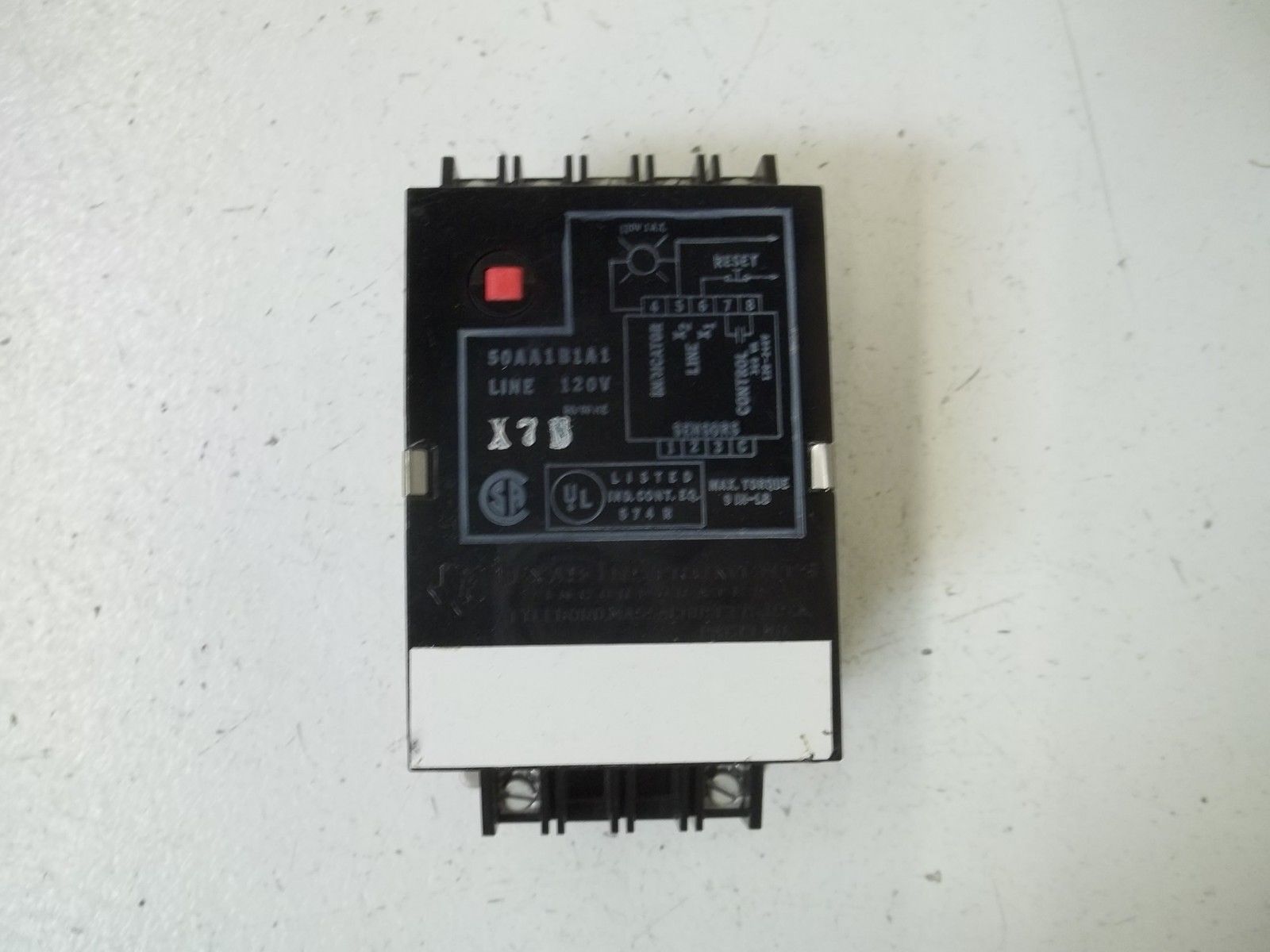 TEXAS INSTRUMENT 50AA113A1 EQUIPMENT PROTECTION MODULE NSMP