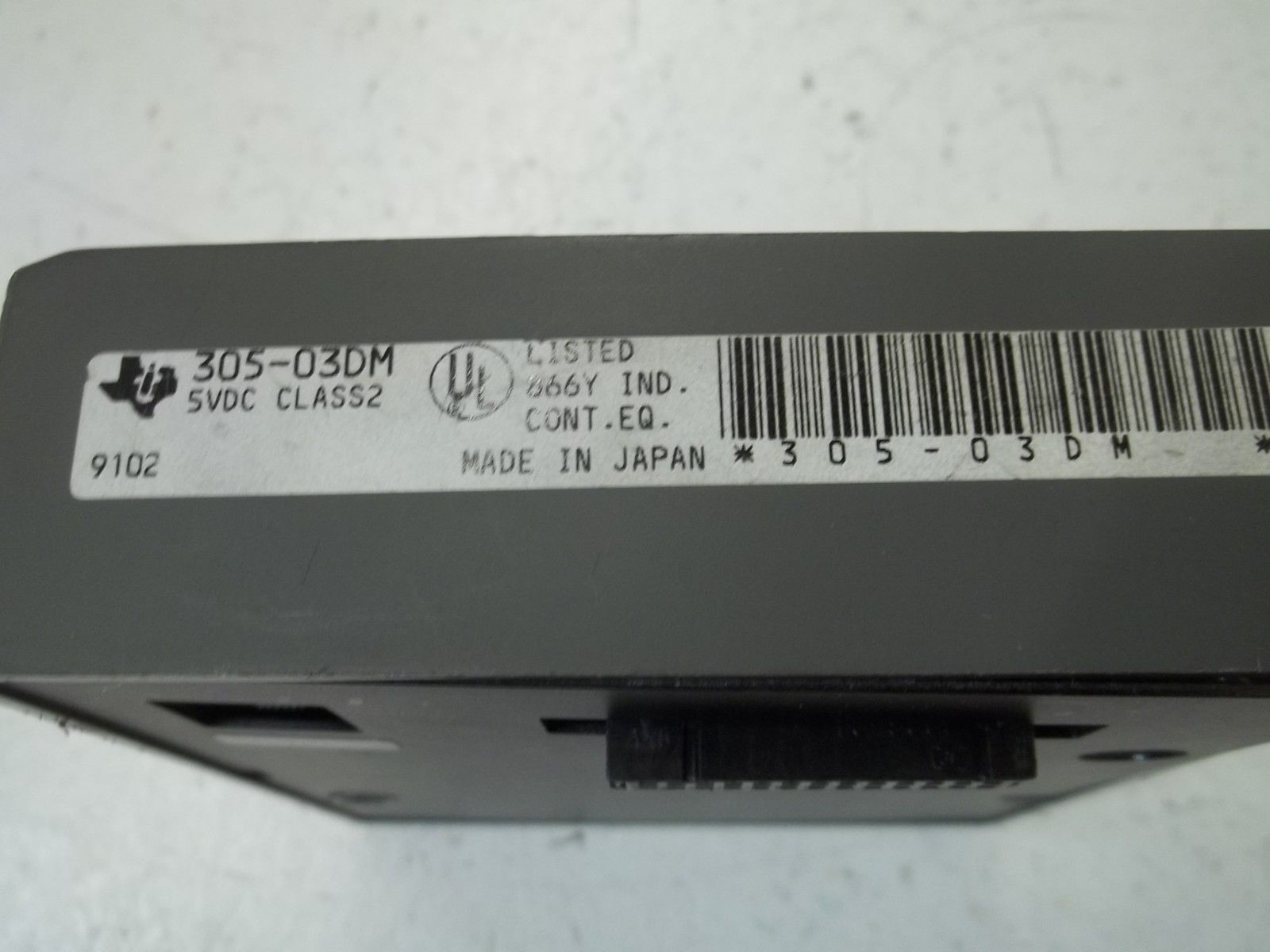 TEXAS INSTRUMENTS 305-03DM DATA COMMUNICATIONS UNIT RS-232C UNMP