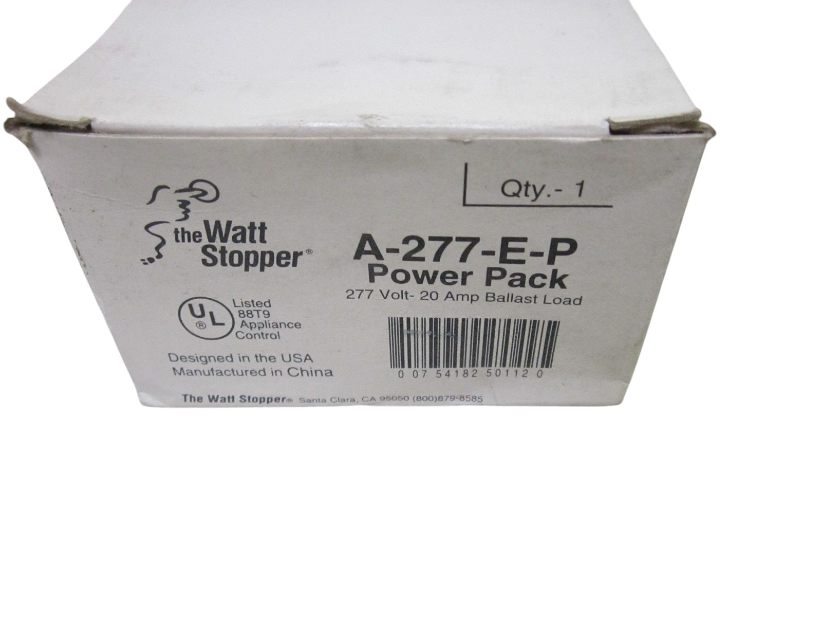 THE WATT STOPPER INC. A-277-E-P POWER PACK 277VAC NSMP