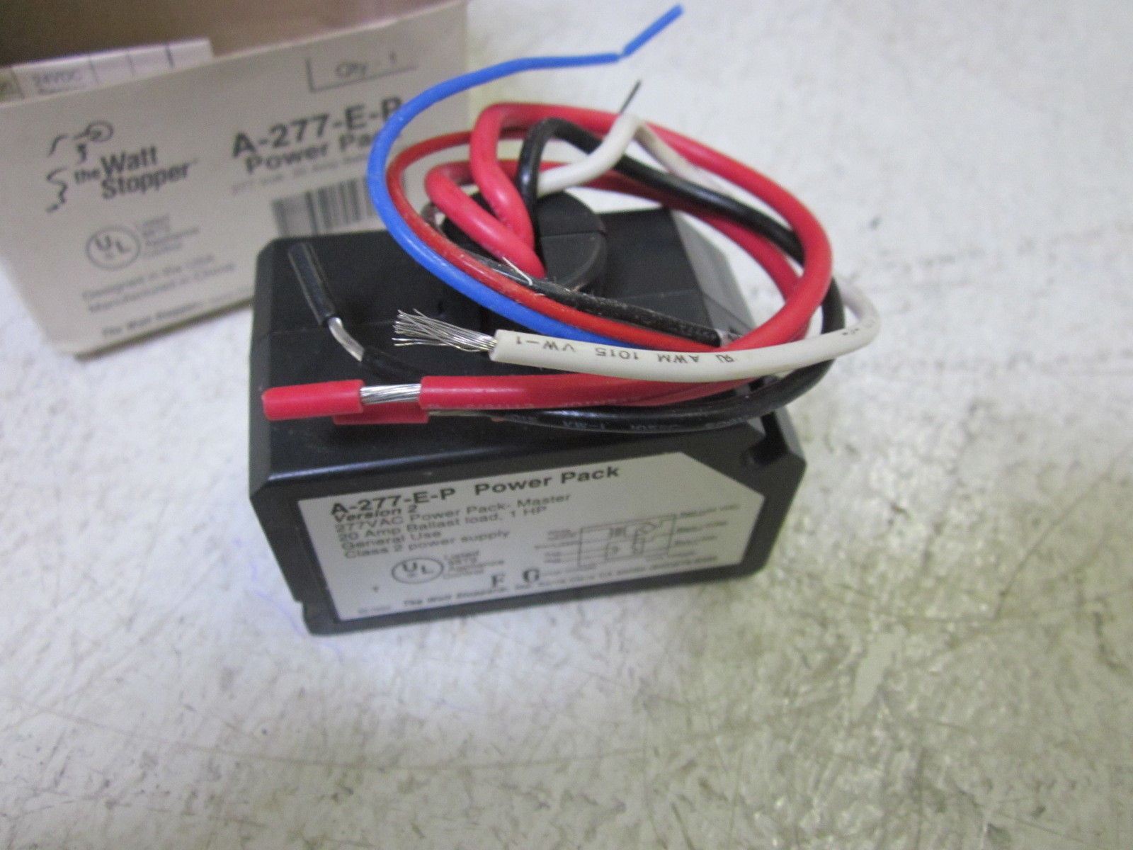THE WATT STOPPER INC. A-277-E-P POWER PACK 277VAC NSMP