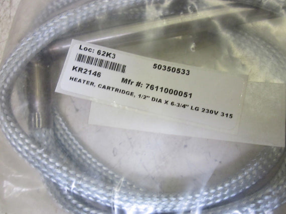 T+H HLP HEATING ELEMENT 230V 315W *NEW IN A BAG*