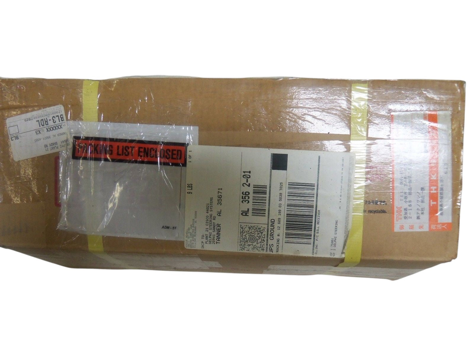 THK KX07J01801 GROUND BALL SCREW NSMP