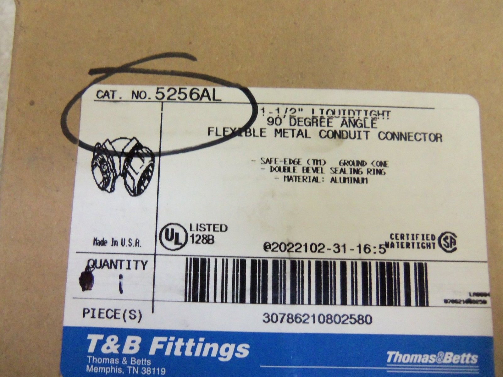 THOMAS & BETTS 525CAL CONDUIT NSMP