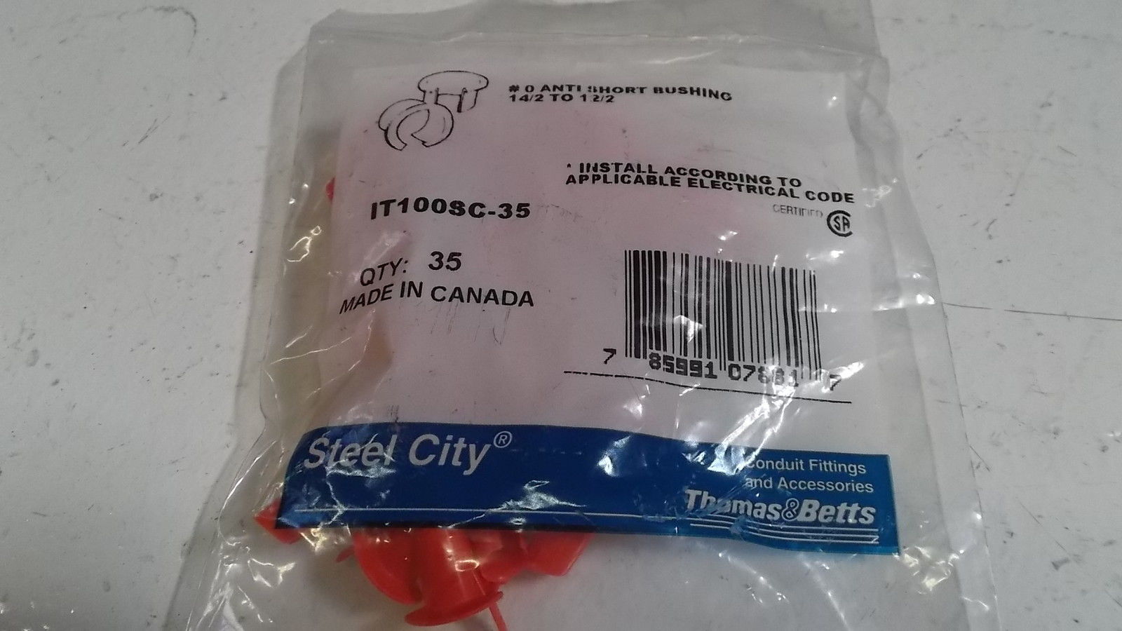 THOMAS BETTS IT100SC-35 NSMP