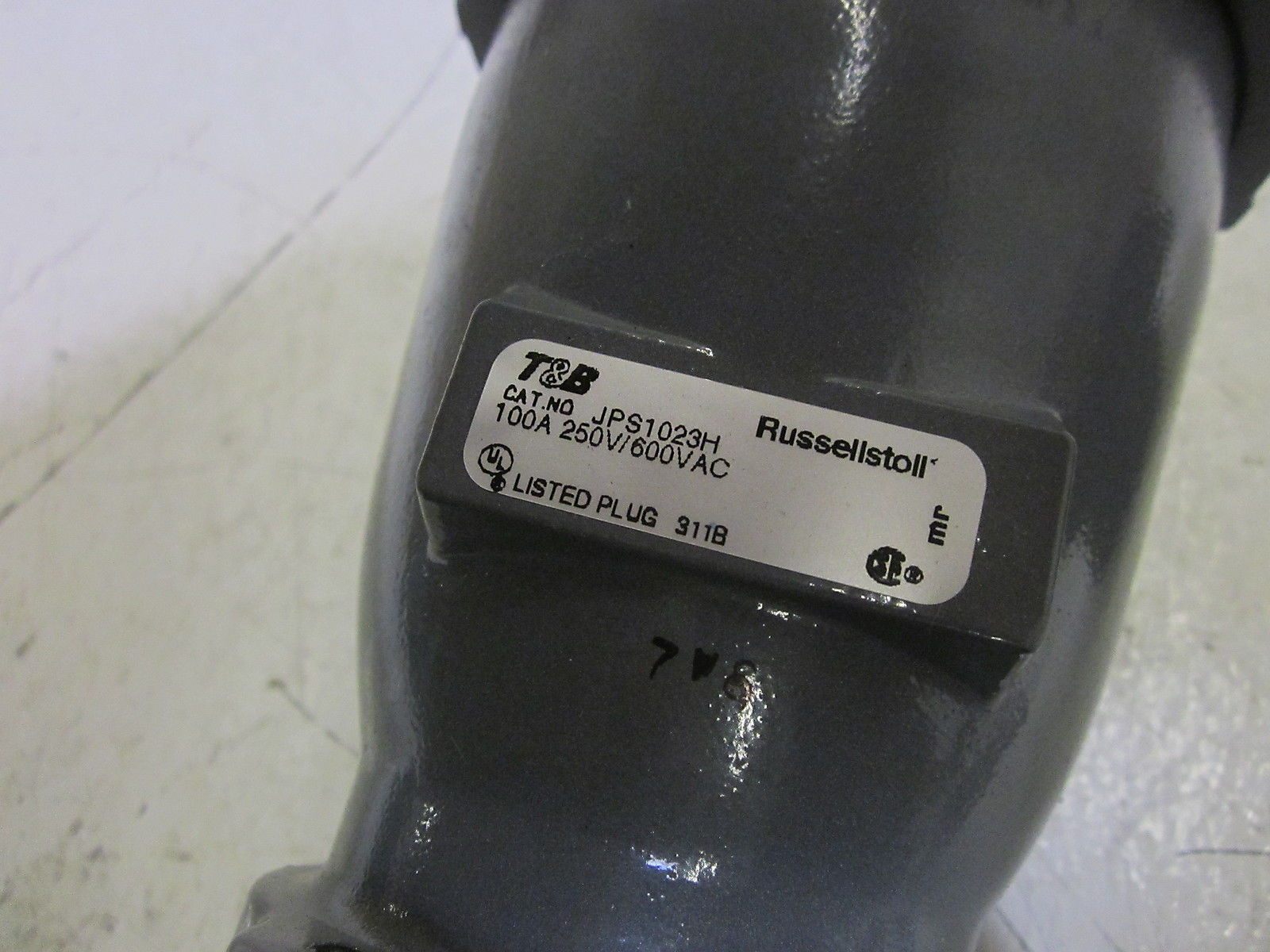 THOMAS & BETTS JPS1023H PLUG 100A 250V/600VAC NSMP